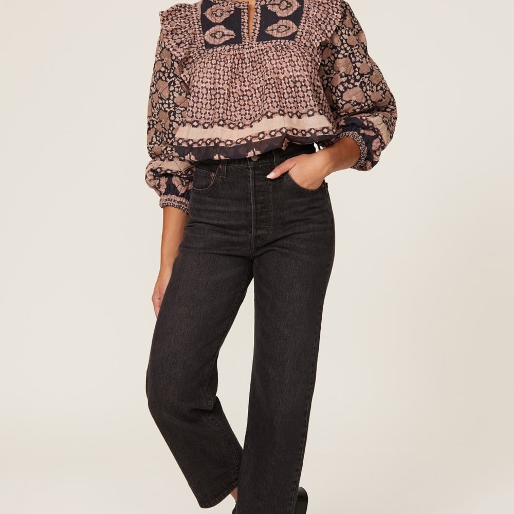 Sea New York Quilted sleeve top